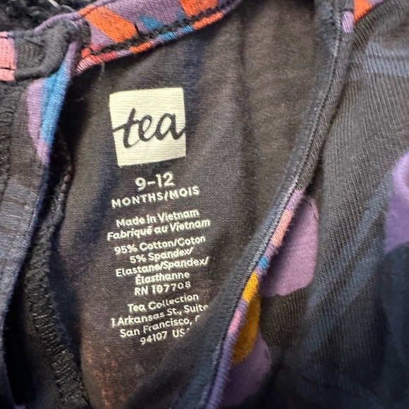 Tea Collection Colorful Patterned Rompers - Picture 4 of 4